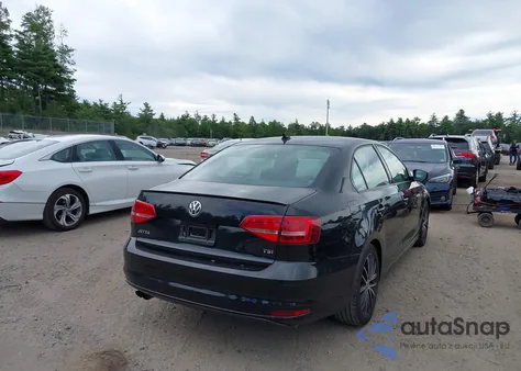 2015 Volkswagen Jetta 1.8T Sport z USA, uszkodzony, nr VIN 3VWD17AJ8FM406867